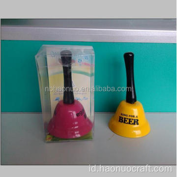 Grosir Kualitas Terbaik Besi Bell Costume Hand Ring Bell